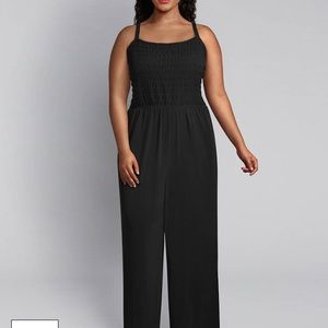 Woman’s Plus Size Black Romper